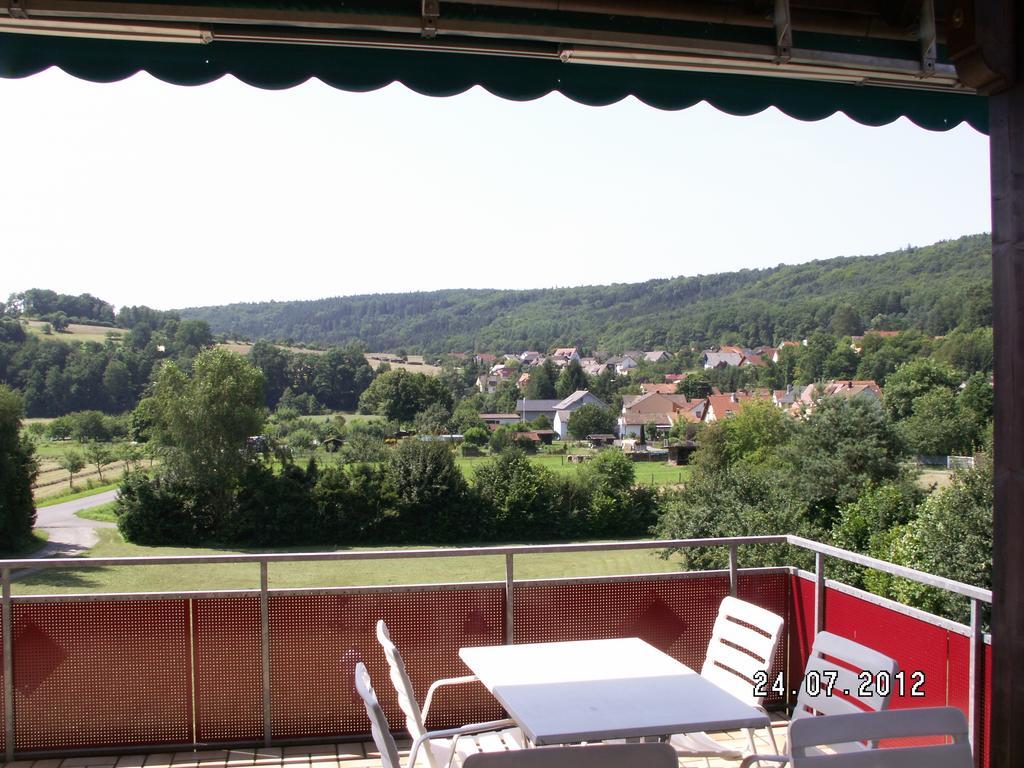 Landgasthof Zum Hirschen Hotel Hafenlohr Exterior foto