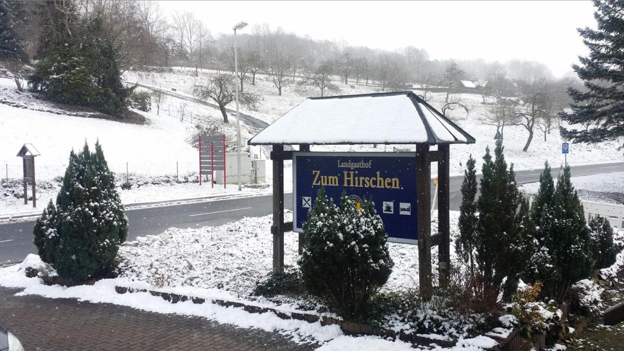 Landgasthof Zum Hirschen Hotel Hafenlohr Exterior foto