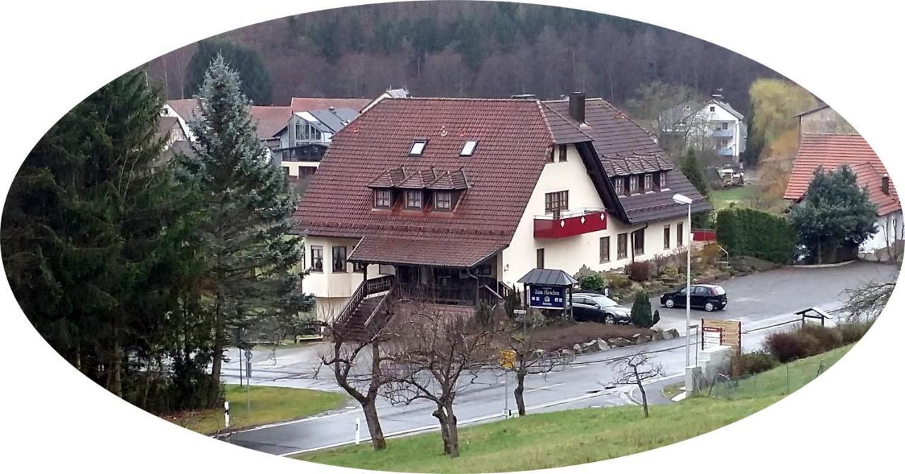 Landgasthof Zum Hirschen Hotel Hafenlohr Exterior foto